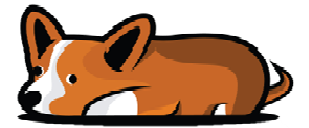 Logo von Jean Luc, einem Corgi